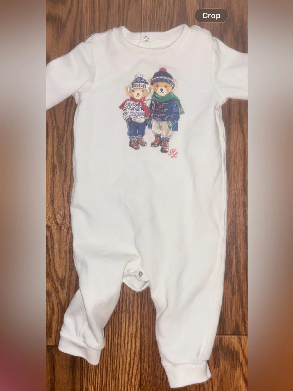 Ralph Lauren Fleece Overall size 9 months